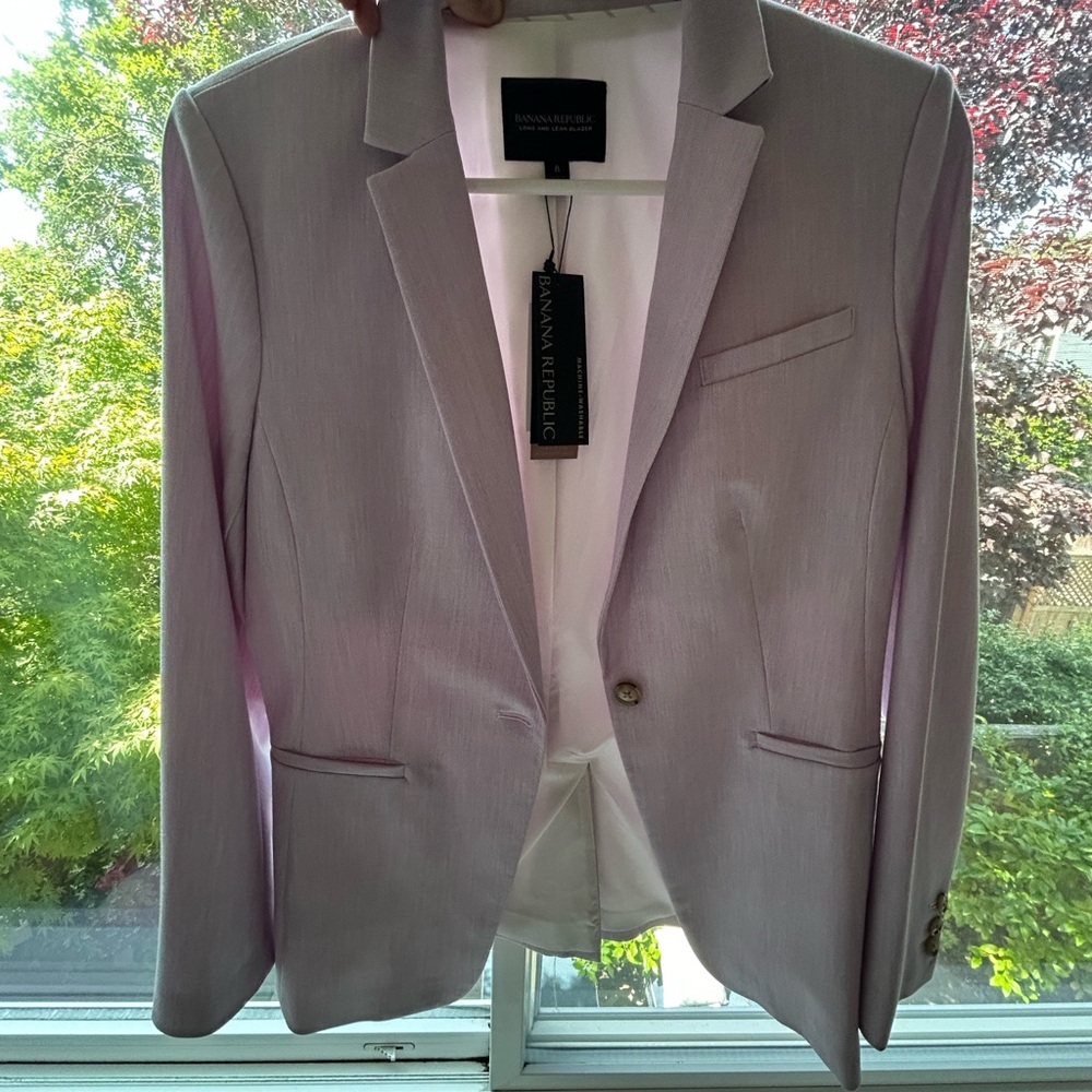 Banana Republic Lavender Blazer - Picture 3 of 8